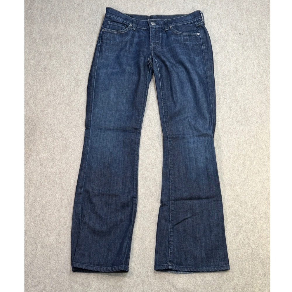 Citizens of Humanity Jeans Womens 28 Low Rise Bootcut Blue Y2K Indie Sleaze